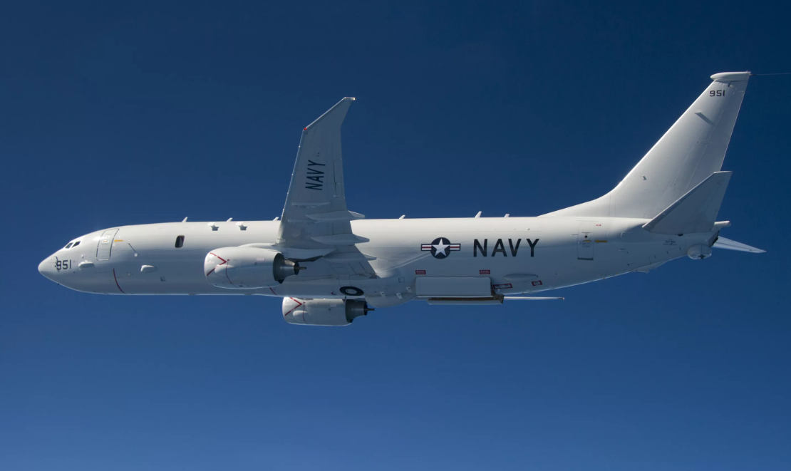 美軍“偷窺”南海頻度增加 一次派出兩架P-8A巡邏機(jī)