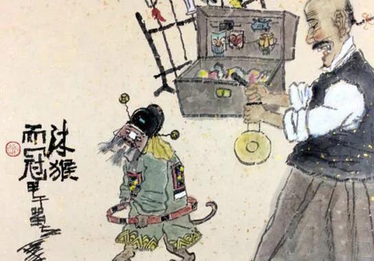 自以為人種優(yōu)等的西方政客，不過是沐猴而冠罷了！