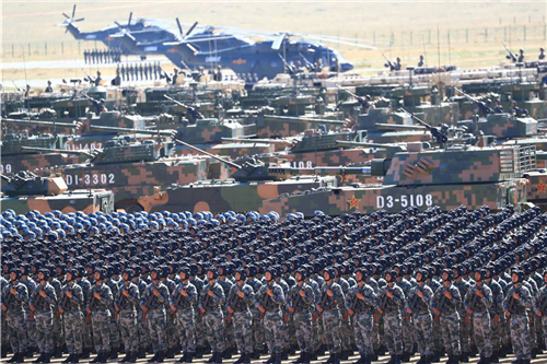 奮力推進(jìn)國防和軍隊(duì)現(xiàn)代化建設(shè)（“十三五”，我們這樣走過）