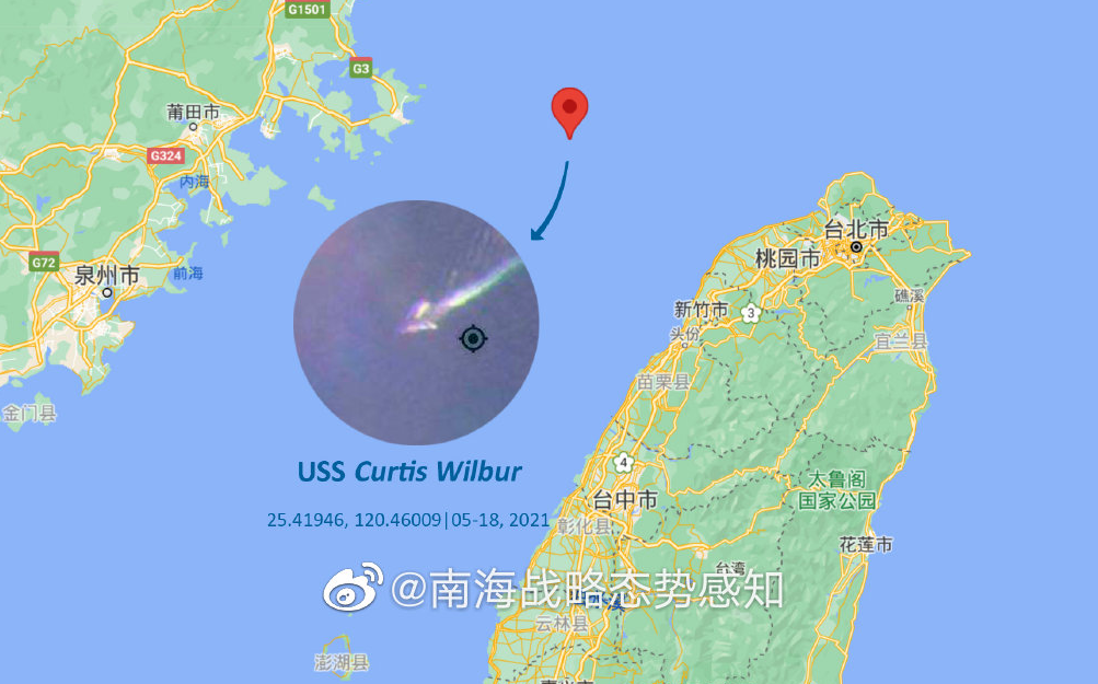 中國(guó)家門口，美軍小動(dòng)作被衛(wèi)星捕獲！