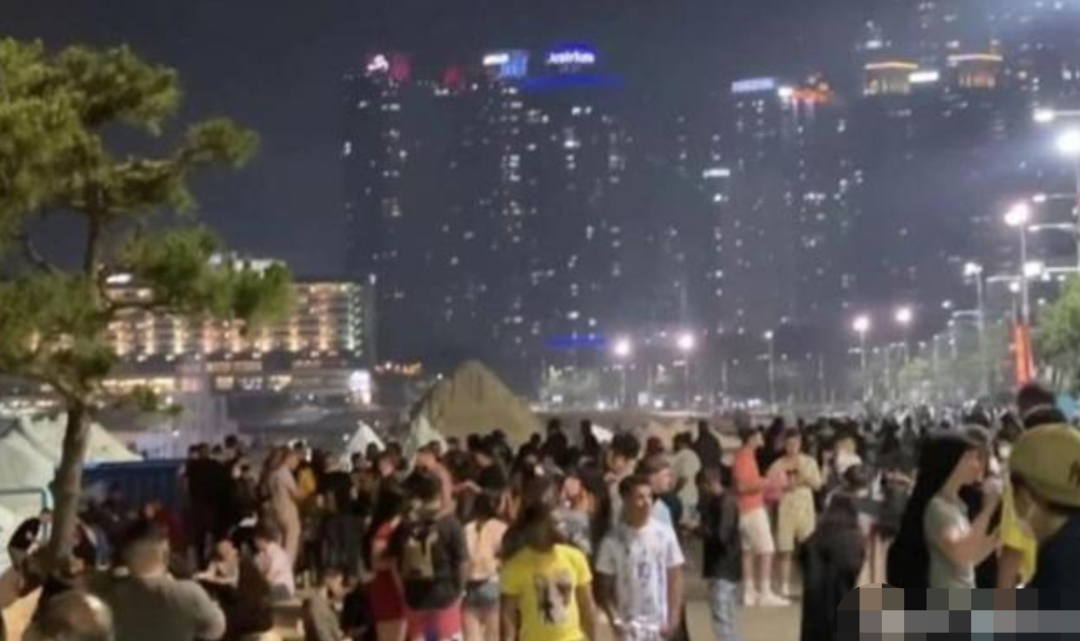 駐韓美軍，墳頭蹦迪
