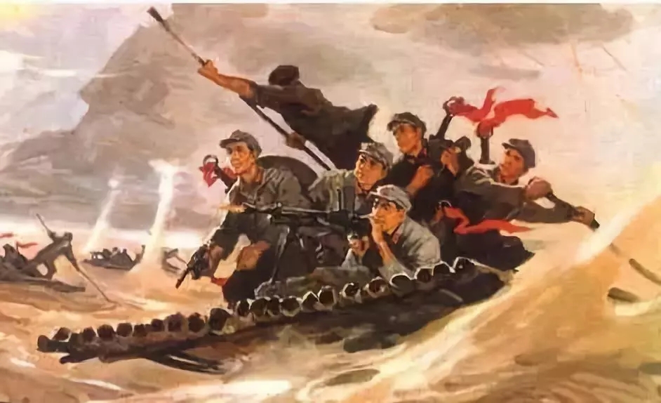 槍林彈雨中，沖出“渡軍勝利光榮船”