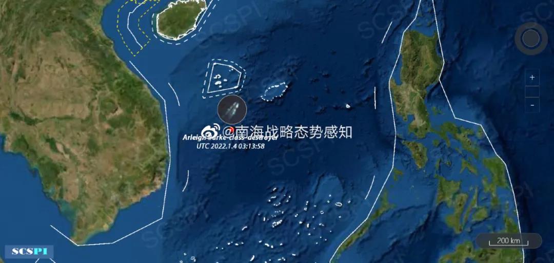 “西沙附近海域發(fā)現(xiàn)美軍艦”！
